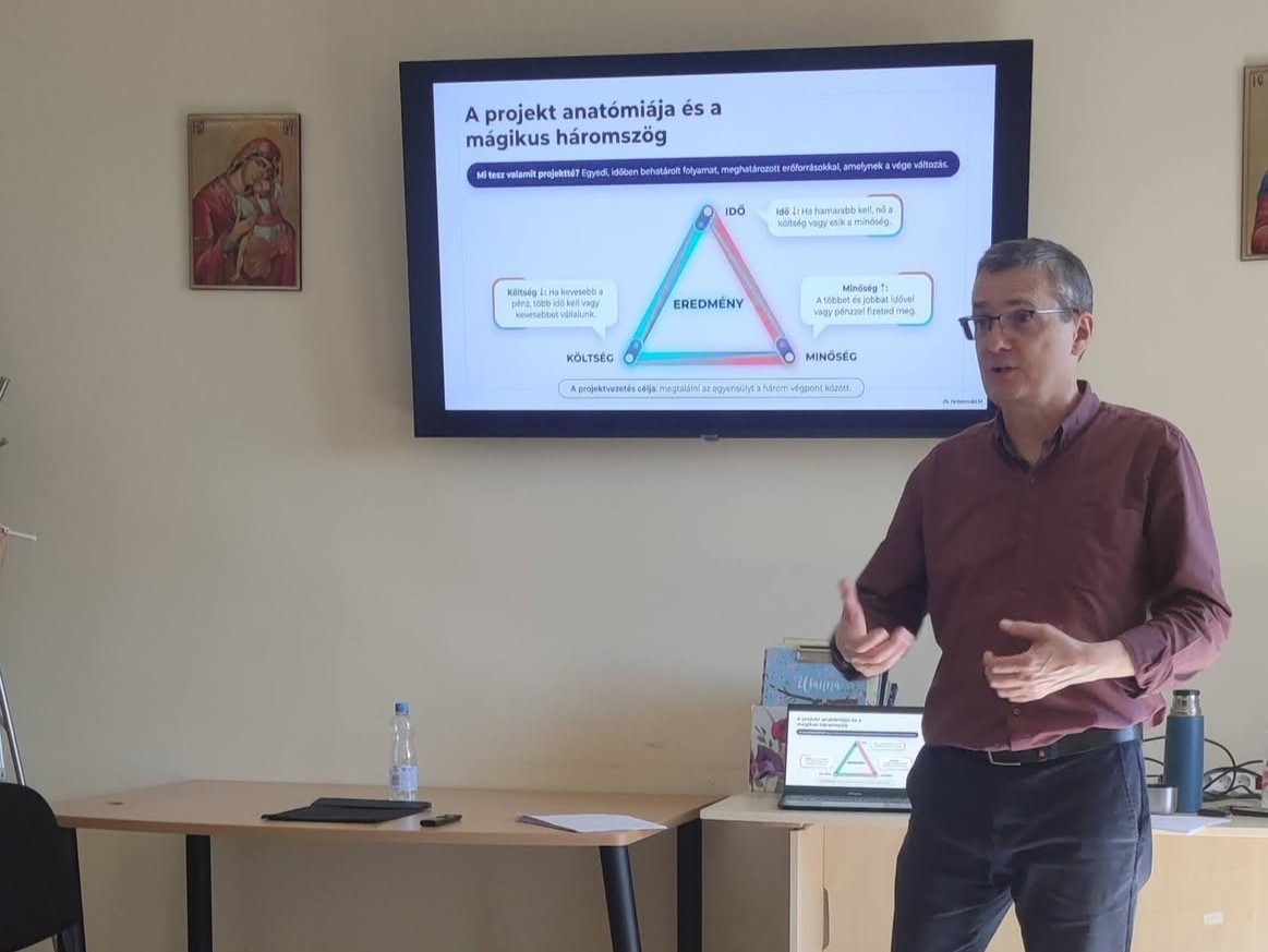 PROJEKTTERVEZÉSI WORKSHOPON VETTEK RÉSZT A SZENT MIKLÓS ROMA SZAKKOLLÉGIUM HALLGATÓI